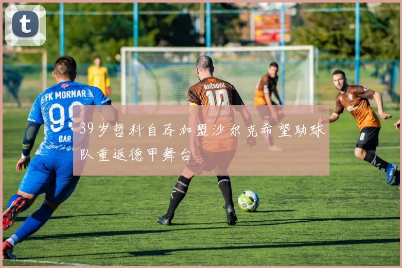 39岁哲科自荐加盟沙尔克希望助球队重返德甲舞台